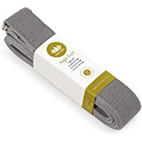 Lotuscrafts Yoga Cinturon Algodon - 100% Algodon (Cultivo Biológico) - Correa Yoga Algodon para Mejores Estiramientos…